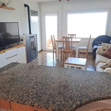 Bonito En Baiona - Rocamar 公寓 Baredo